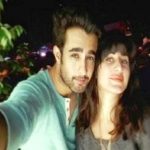 Saloni Chopra with Satyajeet Dubey