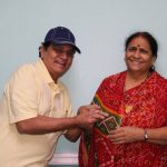 Malhar Pandya's parents