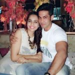 Malhar Pandya with her wife, Priya Patidar